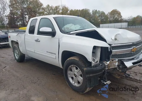 2012 Chevrolet Silverado 1500 Lt из США, поврежденный, VIN 1GCRKSE74CZ330677